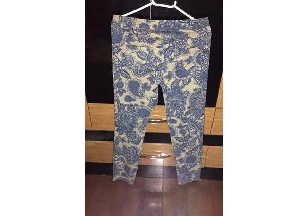 Calça estampada