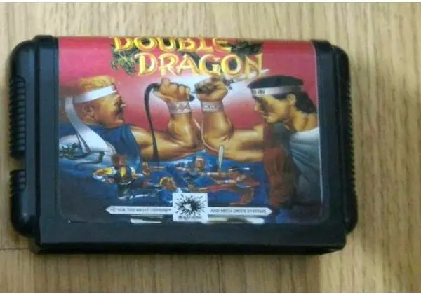 Cartuchos para mega drive - Double Dragon e Pit Figther - raridade
