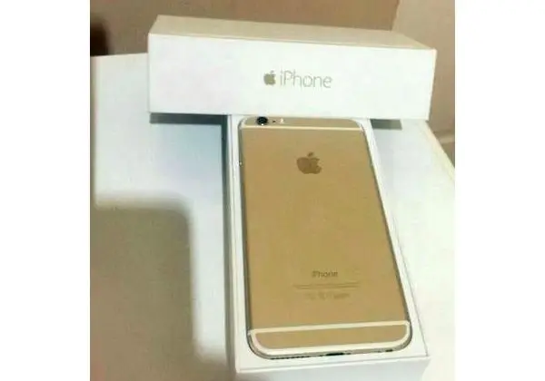 Apple 6 gold