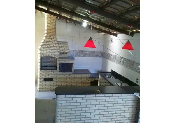 Chirrasqueira Forno e Fogão de tijolinho