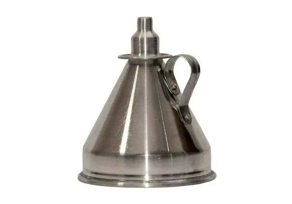 Lamparina Grande Em Alumínio 400 Ml - Alumínio