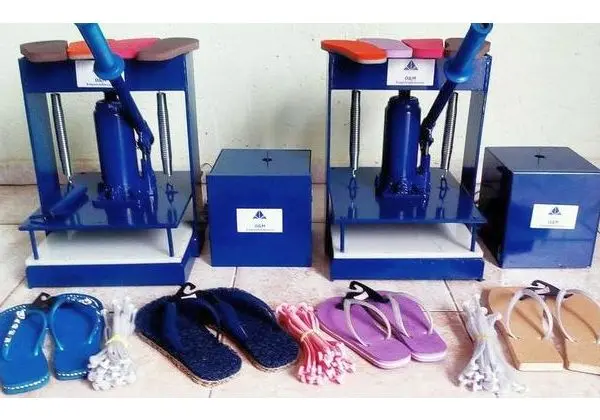 Maquina de fazer chinelos A Mais Completa E a Mais Segura Com Brinde Vendas 31-973540888