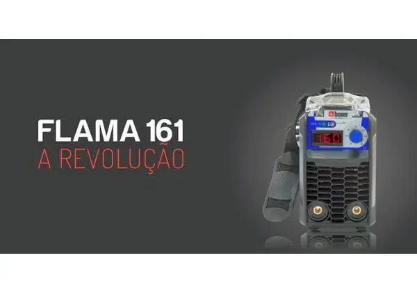 Inversora De Solda - Boxer 140a Flama141bv Bivolt Portatil