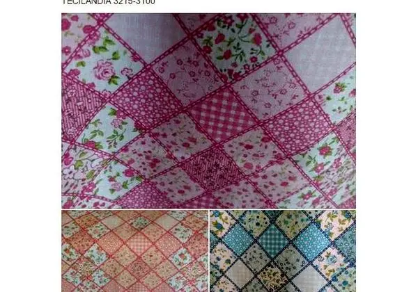 Tecidos p/ Artesanato 100% algodão