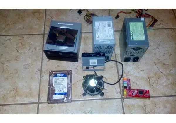Peças computadores