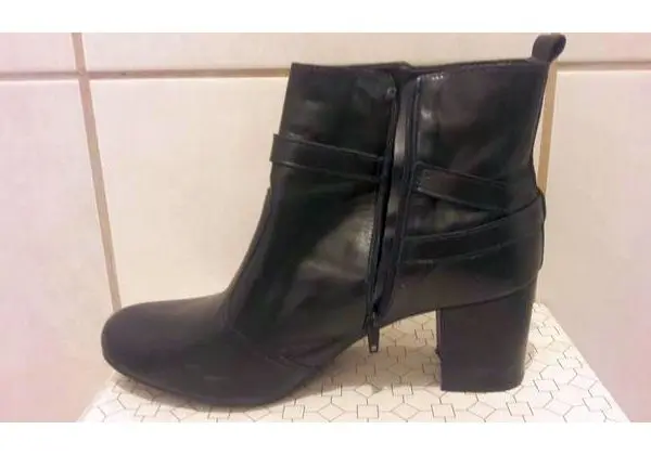 Bota de couro