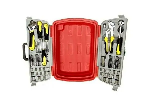 Kit Caixa Maleta De Ferramentas Completo 113 Peças 8sg Eda