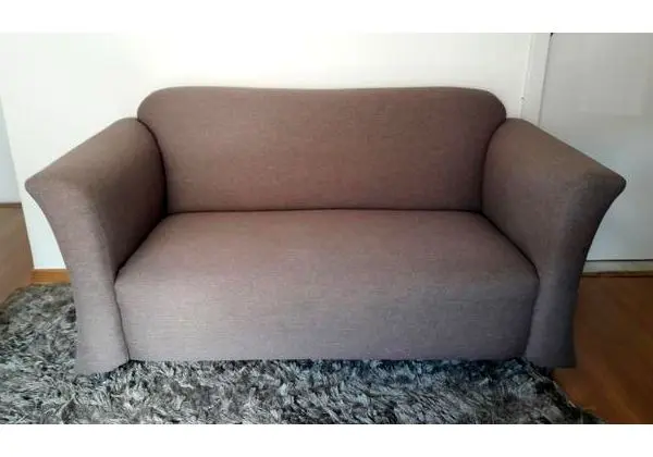 Sofá Cinza Semi-Novo