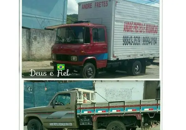 André fretes e mudanças e carreto viagem deus e fiel