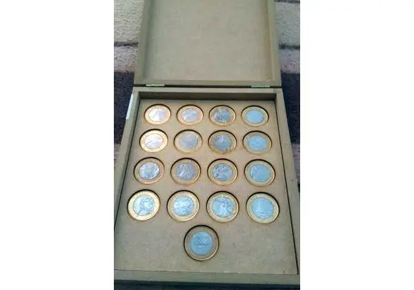 Moedas colecionáveis