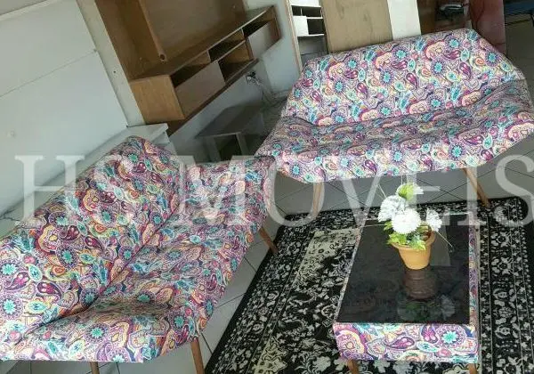 Sofá Decorativo Com Mesa De Centro Canoa
