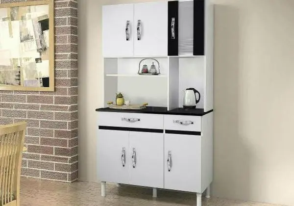 Armário De Cozinha Kit 6 Portas