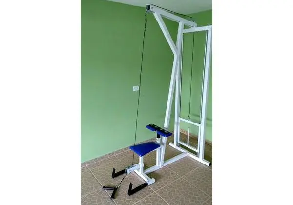 Puxador Costas - Pulley Alto e Baixo