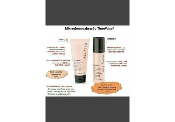 Kit microdermoabrasao mary kay