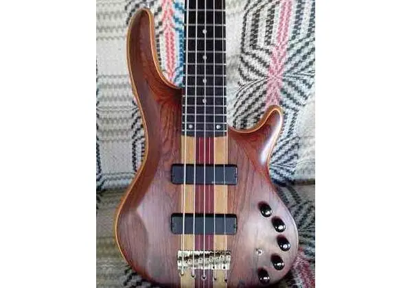 Baixo Cheruti 5 Cordas Ativo/passivo, Braço Inteiriço, Case Gator