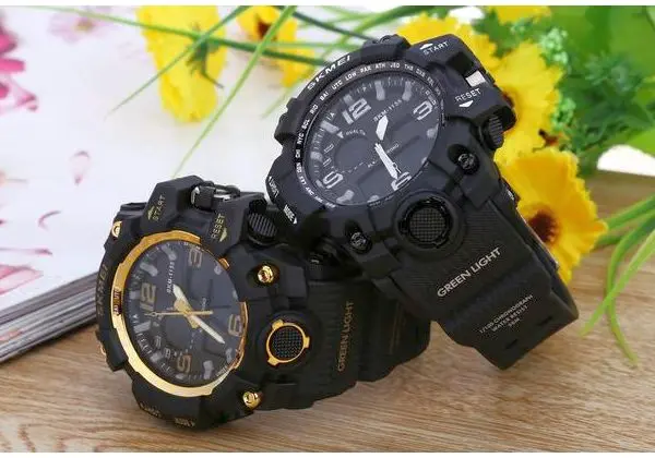 Relógio masculino digital esporte erova d' água skmei 1155