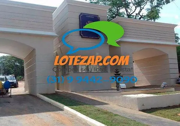 Lote 1000m2 Condomínio Fechado Versailles Lagoa Santa. Sem Burocracia