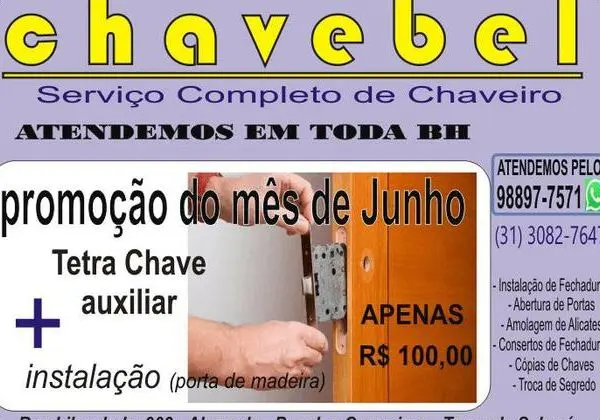Instalação de Tetra Chave