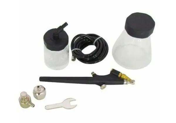 Kit Aerógrafo Tipo Caneta 6 Peças 50psi 9mv Eda