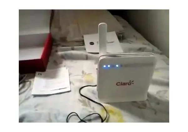 Modem Roteador Zte Mf253l Claro 4g Max Wifi Ent Antena Rural