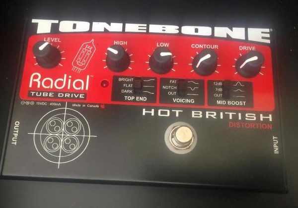Pedal Guitarra Tonebone Tube Drive Hot British- Valvulado