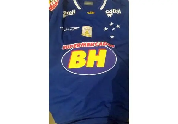 Camisa Cruzeiro pronta pra jogo