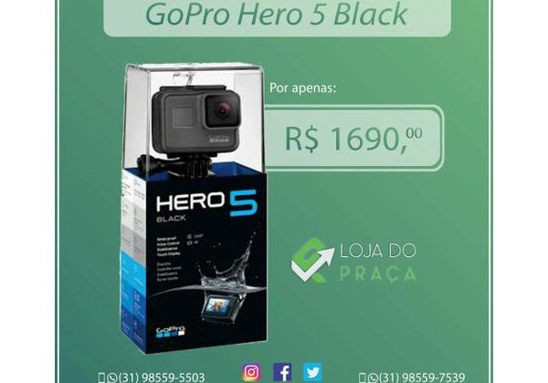 Go pro Hero 5 Black lacrado