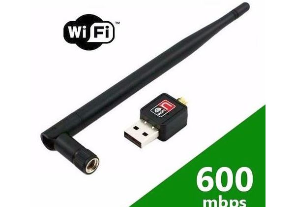 Adaptador Wireless USB Wi-Fi 600mbps Sem Fio
