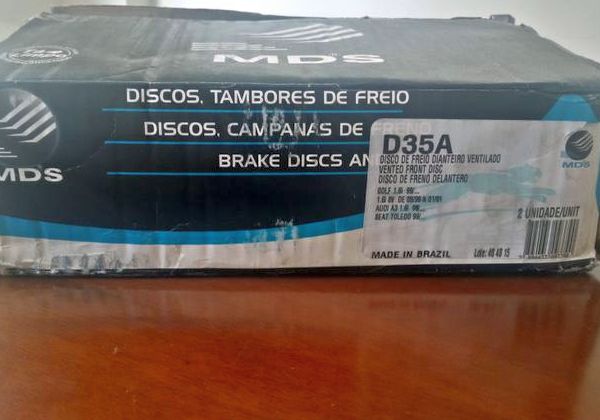 Disco de Freio Dianteiro par - D35 A