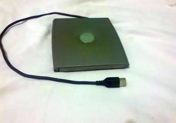 Leitor externo Dvd Cd-rw Dell Pd01s