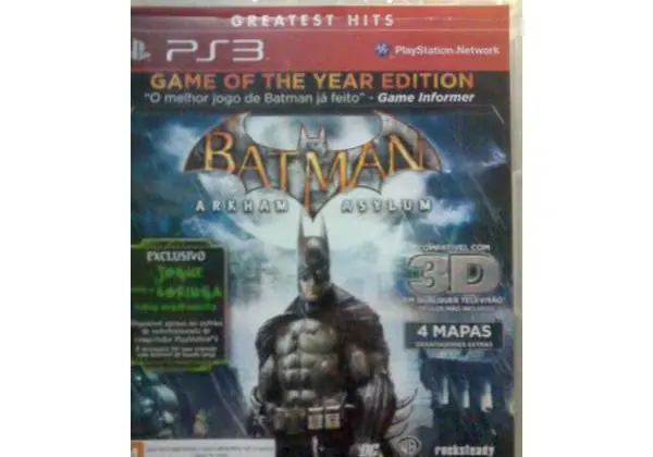 Batman Arkham Asylum para ps3