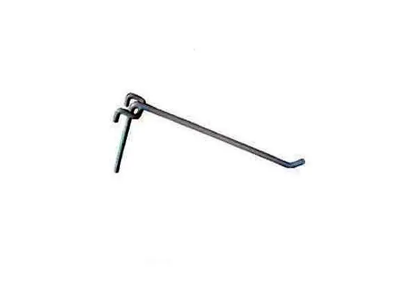 Gancho p/ tela 10 cm Zincado pacote com 100 pçs