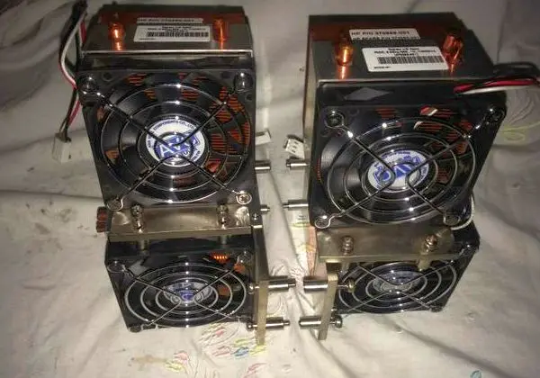 Water Cooler Fan Processador Servidor hp pn 370889-001HP Estava num Servidor HP pn 3708