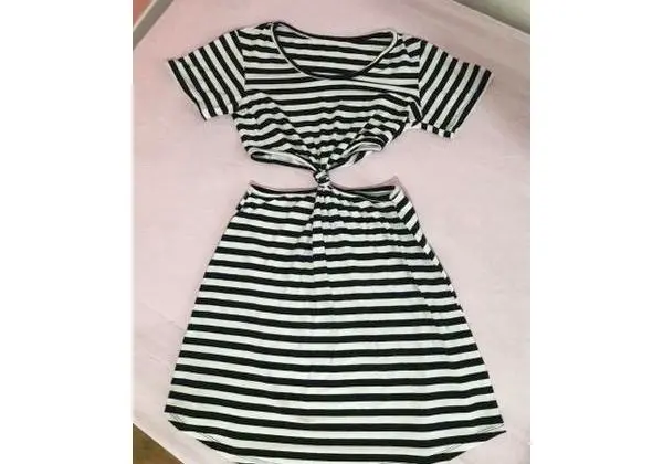 Vestido Listrado Nózinho