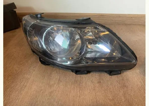 Par de farol máscara negra, foco duplo gol, Saveiro e voyage G5