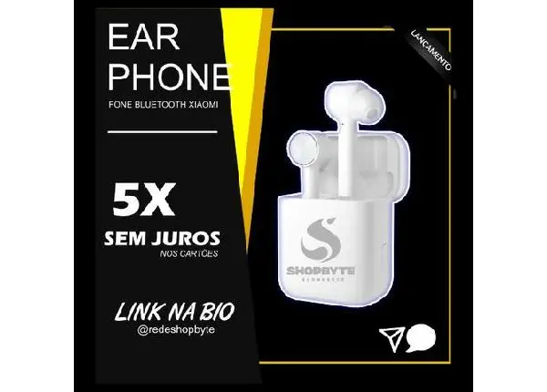 EarPhone Fone Bluetooth Xiaomi Branco ( caixa lacrada )