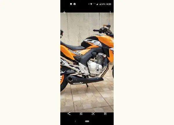 Escapamento esportivo Cb 250 Twister Arashi Usado