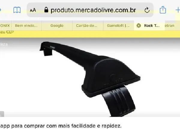 Rack para Grand Siena semi novo