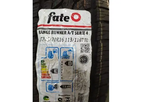 Pneus 245/70r16 Fate