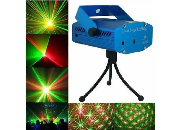 Projetor Laser Holografico 100mw 50 Mw Luzes Festa Dj