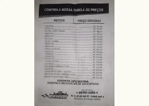 Pneu = show de qualidade e preço = hebrom pneus ##