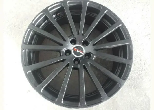 Roda aro 18 Mak Volare Preta fosca VW Fox 5X100 jogo