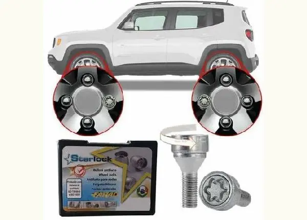Parafuso de roda anti furto Jeep