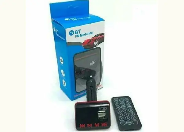 Transmissor Veicular Fm Mp3 Usb Bluetooth Aux Sd E Pendrive
