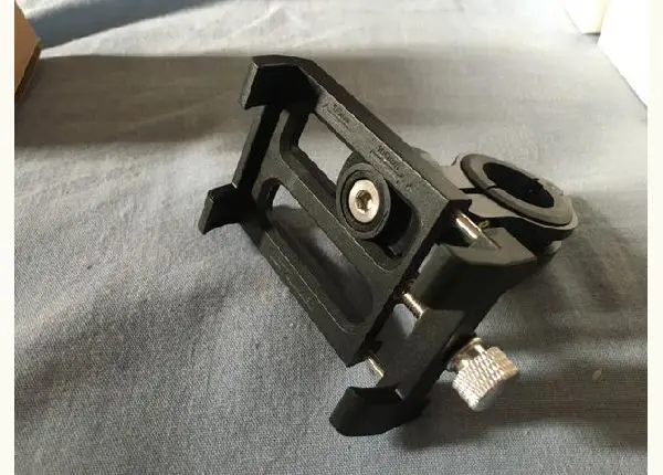 Suporte de celular para moto em alumínio