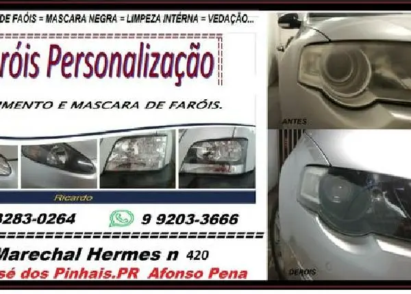 Polimascara Faróis