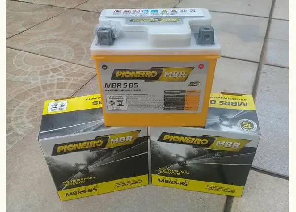 Bateria nova para moto, parcelo no cartão, 5amperes,