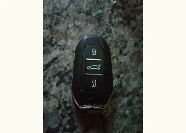 Controle de alarme citroen c4 original