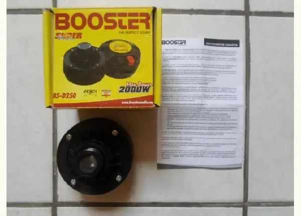 Drivers (Cornetas) Booster 100wRMS (Novos, sem uso) Na embalagem