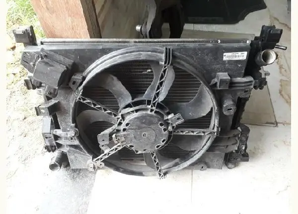 Kit radiador condensador ventoinha resistência renault sandero logan 2014 a 2020 eletro